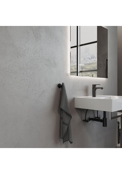 Aqua Bagno Zero Bornozluk -ikili ,mat Siyah