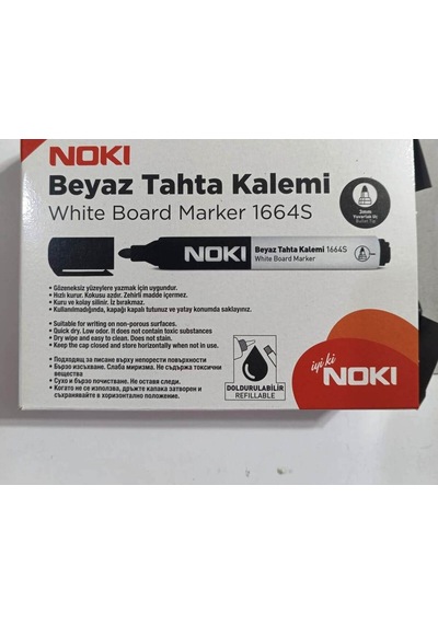 Tahta Kalemi Doldurulabilir 6 Adet Siyah Ve Mavi
