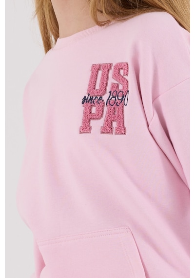 U.S. Polo Assn. Kız Çocuk Pembe Eşofman Takımı Us2307-c-v1 Pembe