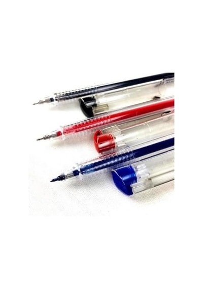 Jel Tükenmez Kalem, Metal Klips, 0.5 Mm, 3'lü Set Genel