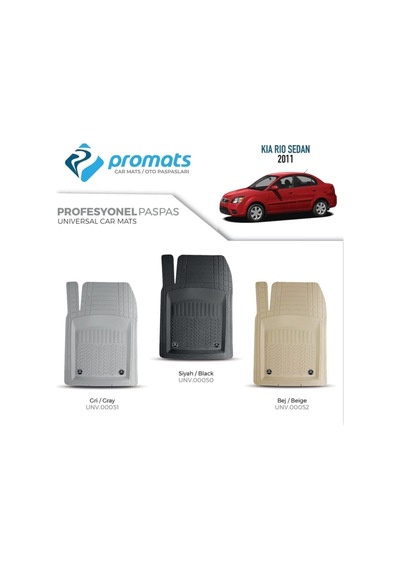 Bermot Kia Rio Sedan 2011 Oto Paspas Profesyonel 4d Bej