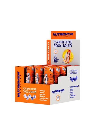 Nutrever L-carnitine Likit 3000 20 Ampül 60 ML
