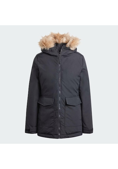 Adidas Paveric Fur Kadın Mont C-adııx8883b30a00 Siyah