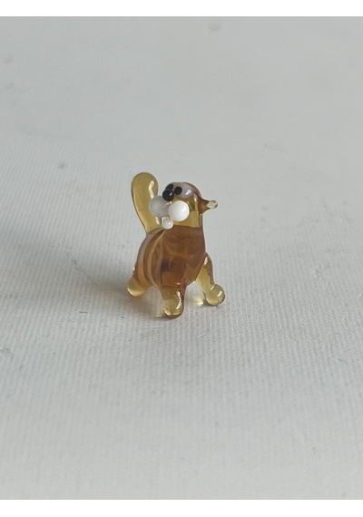 El Yapımı Mini Murano Cam Kedi Biblo A105-01
