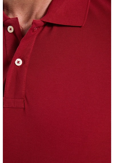 Tudors Erkek Slim Fit Dar Kesim Premium Seri %100 Pamuk Yumuşak Dokulu Merserize Bordo Polo Yaka Tişört-50940 Tudors Erkek Slim Fit Dar Kesim Premium Seri %100 Pamuk Yumuşak Dokulu Merserize Bordo Polo Yaka Tişört-50940