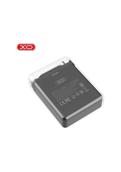 Pr226 38.5w Pd Type-c Usb-c Pd & Usb-a Çift Çıkış Magsafe Kablosuz 10000 Mah Powerbank Şarj Aleti Siyah