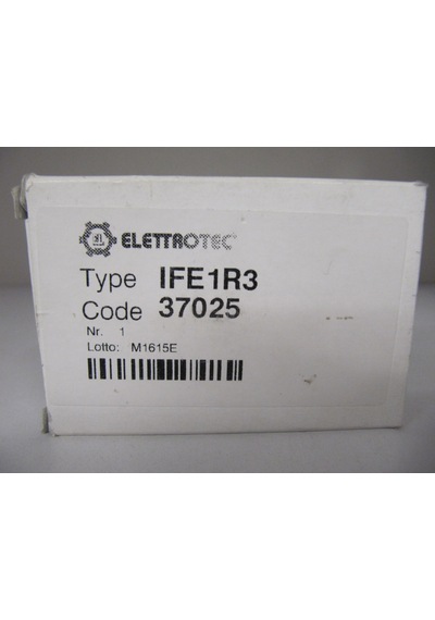 Electtrotec Ife1r3 Pressure Switch