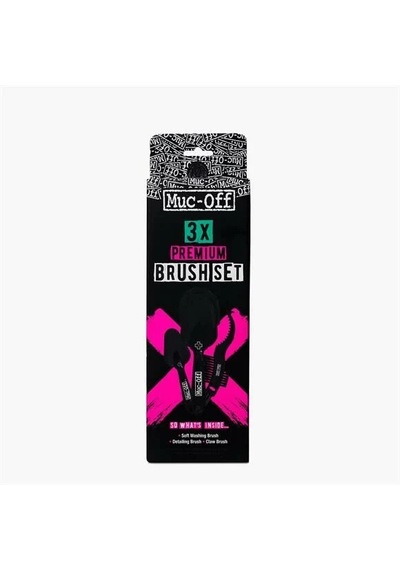 Muc-off 3x Fırça Set Siyah