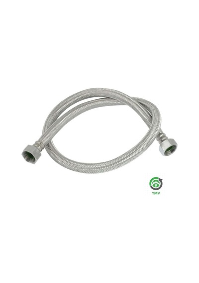 Pirinç Filtreli Tahret Musluğu Ve 3/8 Klozet Spirial Hortum Flexi 2 Adet Çok Renkli