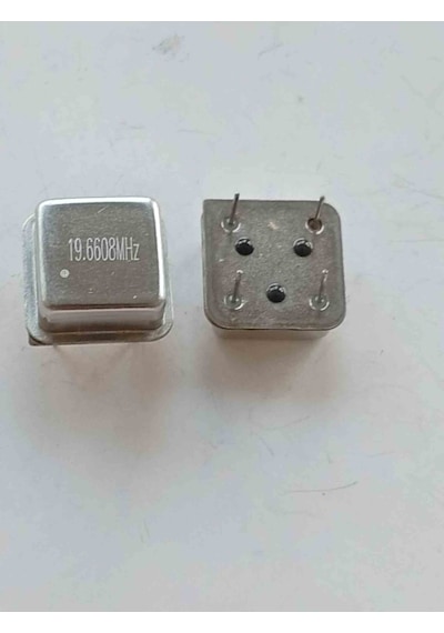 19.6608mhz Kristal Osilatör 5 Adet