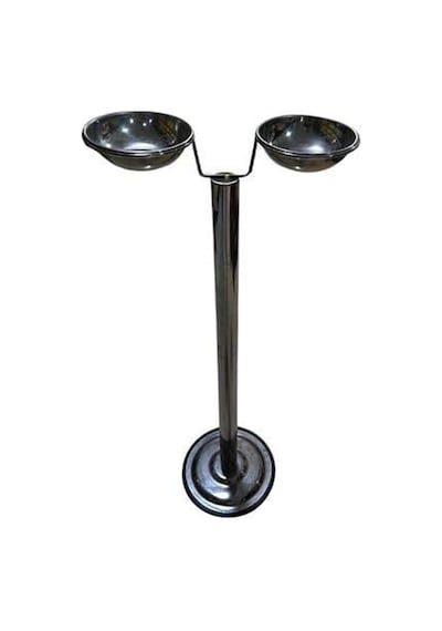 Powermax Krom Meşale Çiftli Boya Sehpası Pm-011