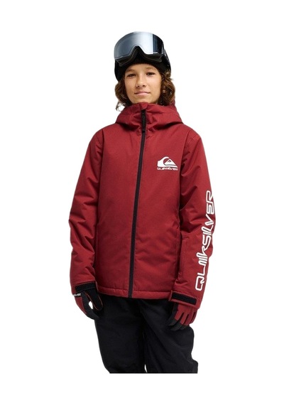 Quiksilver Mıssıon Solıd Yth Jk Çocuk Kırmızı Snowboard Ceketi Rre0
