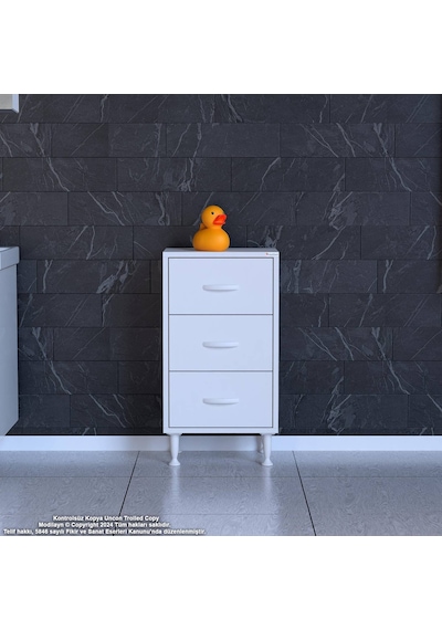 Eliusta Seçer 3 Çekmeceli 50 Cm Banyo Ve Mutfak Dolabı Beyaz 50x75x32,5 Cm Çok Amaçlı Organizer Dolap Beyaz Eliusta Seçer 3 Çekmeceli 50 Cm Banyo Ve Mutfak Dolabı Beyaz 50x75x32,5 Cm Çok Amaçlı Organizer Dolap Beyaz