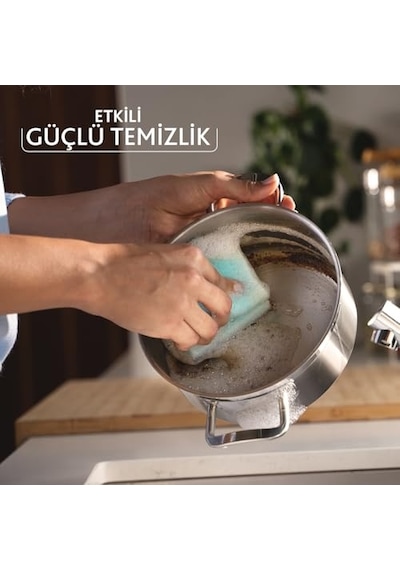 Pro Clean Aktif Enzimli Oluklu Sünger, 3'lü Paket