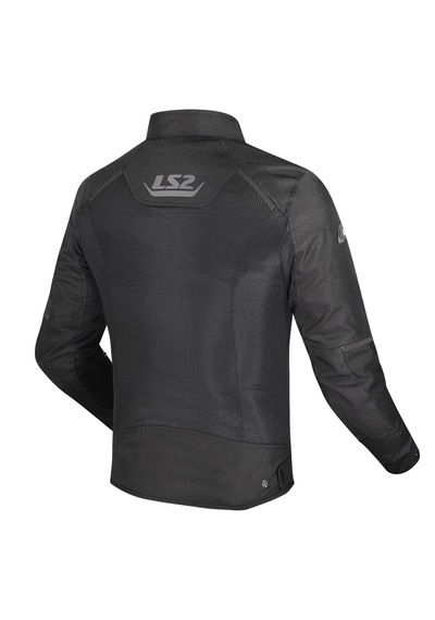 Ls2 Breeze Tam Yazlık Siyah Motosiklet Montu
