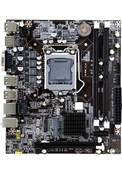 Turbox WorkTeam H55M Intel H55 1333 MHz DDR3 Soket 1156 mATX Anakart