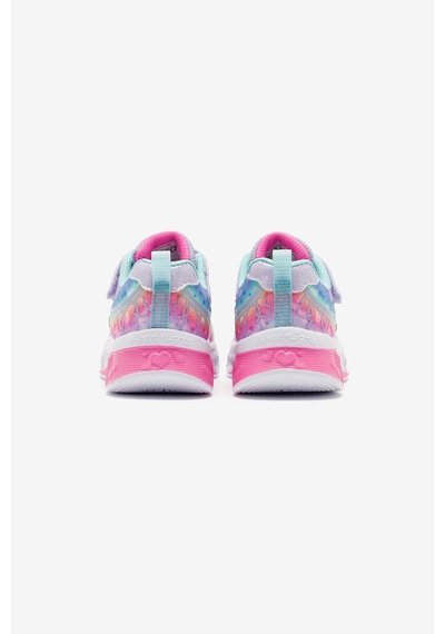 Panço Skechers Flutter Heart Lıghts Kız Bebek Ayakkabı Çok Renkli
