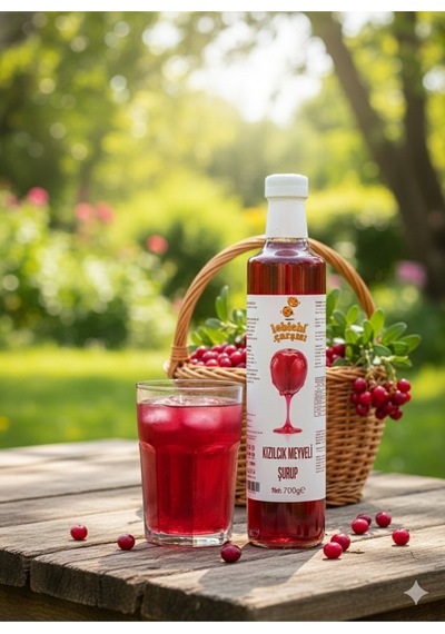 Leblebi Çarşısı Kızılcık Meyveli Şerbet 700 G