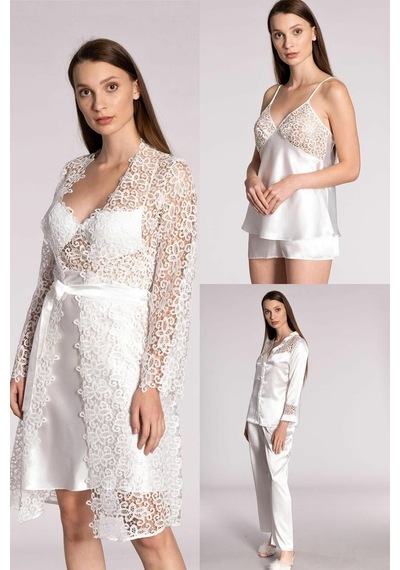 Pierre Cardin 6125 6 Lı Saten Çeyiz Seti