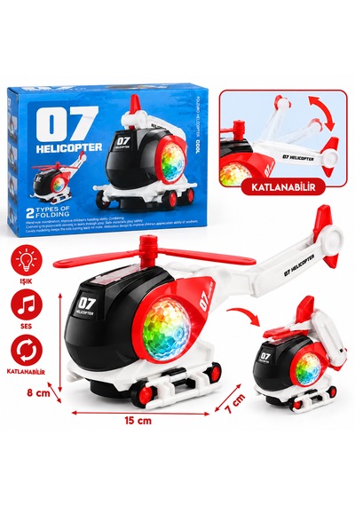 07 Katlanabilir Helikopter Oyuncak