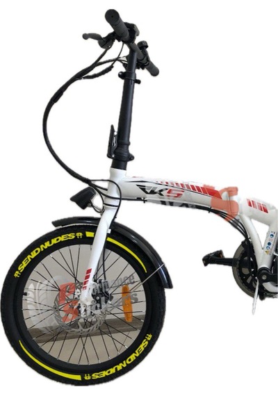Send Nudes + Şerit Elektrikli Bisiklet Lastik Yazısı Rks E-bike