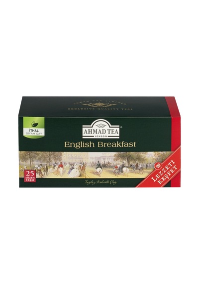 Ahmad Tea English Breakfast Bardak Poşet Çay 25'li 50 G - 8 Adet Tarı