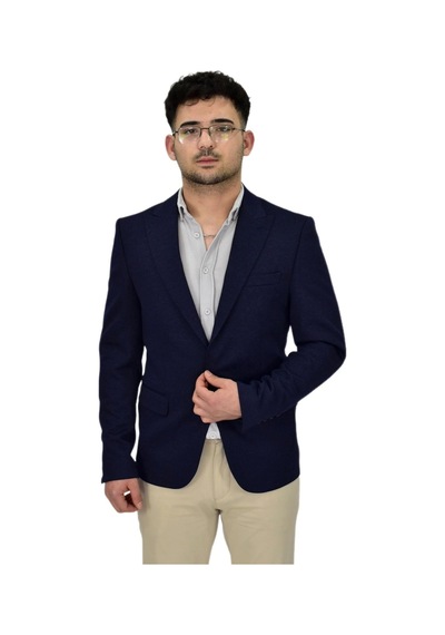 Erkek Lacivert Tek Spor Ceket Bgl-st04467 Lacivert