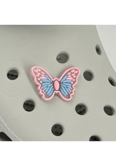 Crocs Terlik Süsü Ve Aksesuarı , Çanta Süsü Jibbitz 3d Büyük Boy Desenli Kelebek Figür Logo Aksesuar Açık Pembe-bebe Mavi Crocs Terlik Süsü Ve Aksesuarı , Çanta Süsü Jibbitz 3d Büyük Boy Desenli Kelebek Figür Logo Aksesuar Açık Pembe-bebe Mavi