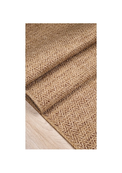 Naturel Sisal Jüt Bej Hasır Halı Yıkanabilir Kaymaz Taban Dokuma Makine Tozumaz Kahverengi