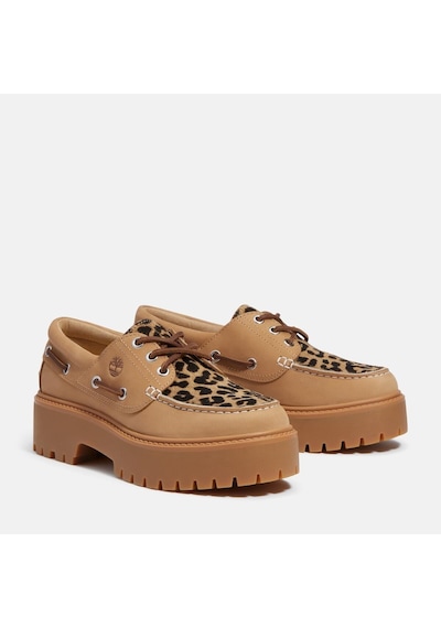 Timberland Stone Street Boat Shoe Kadın Günlük Ayakkabı-33861 Kahverengi