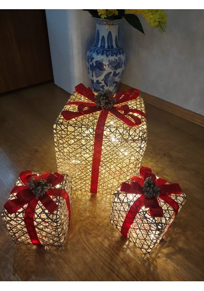 Yılbaşı Işıklı Kutu