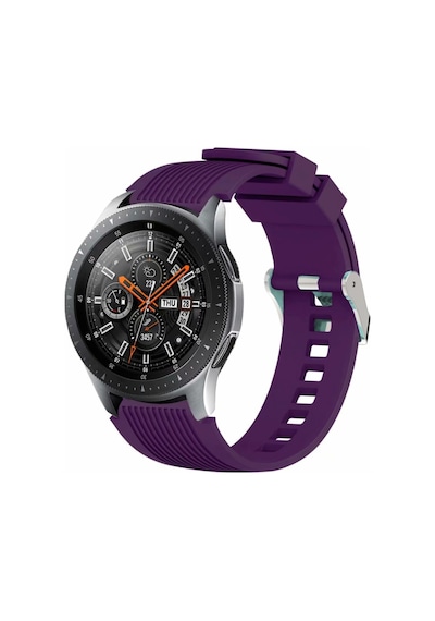 ​​Samsung Galaxy Uyumlu Watch Gear S3 / 46Mm / 3 45Mm Kordon Çizgili Sil
