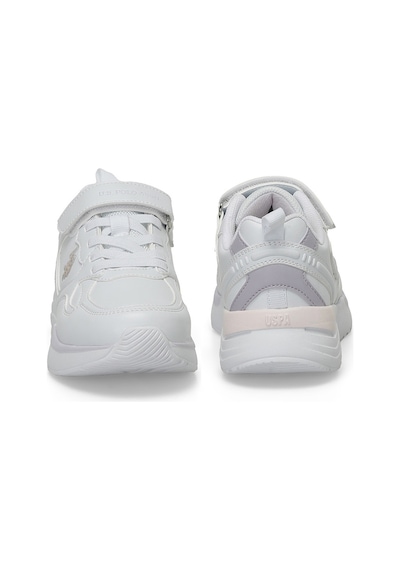 U.S. Polo Assn. 4M INTER JR 4FX Çocuk  Beyaz Sneaker