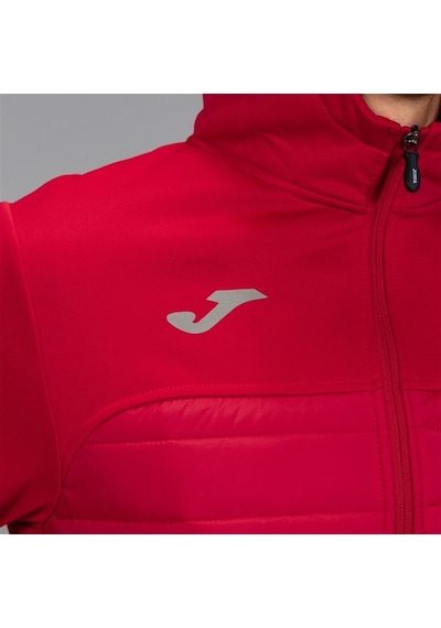 Joma Berna Jacket - Erkek Kırmızı Kapüşonlu Sweatshirt - 101103.6 Kırmızı
