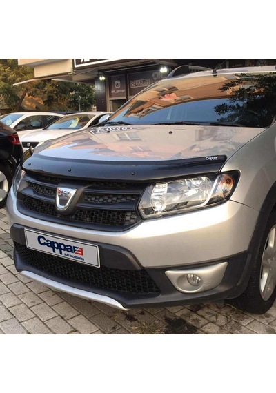 Cappafe Dacia Sandero Ön Kaput Koruyucu Rüzgarlık 4Mm 2012-2020