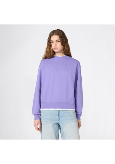 Champion Crewneck Regular Fit Kadın Mor Sweatshirt 118557 2800462