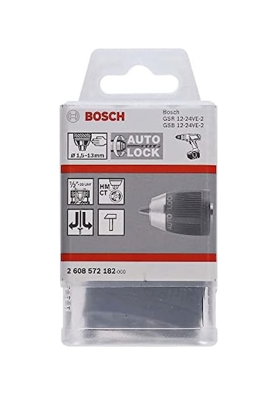 Professional Hızlı Sıkıştırmalı Matkap Aynası 1 Kovan, Sıkıştırma Aralığı 1,5 13 Mm, Giriş 1/2 İnç 20, Sağ Ve Sol Hareket, Akülü Matkap Aksesuarı