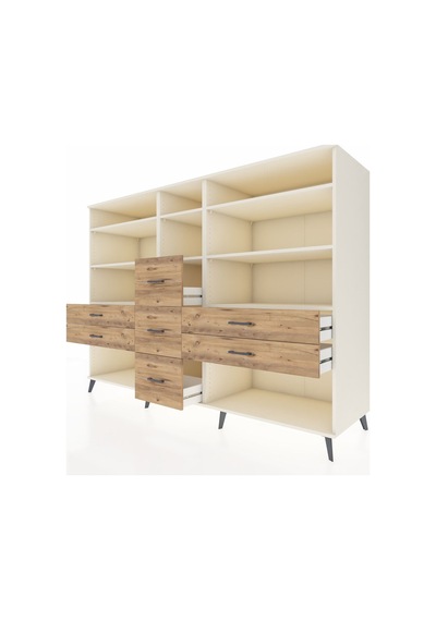 Kronos Dolap 8 Raflı 7 Çekmeceli 220x59x163 Aytaşı-aytaşı/çam Aytaşı-aytaşı/çam Kronos Dolap 8 Raflı 7 Çekmeceli 220x59x163 Aytaşı-aytaşı/çam Aytaşı-aytaşı/çam