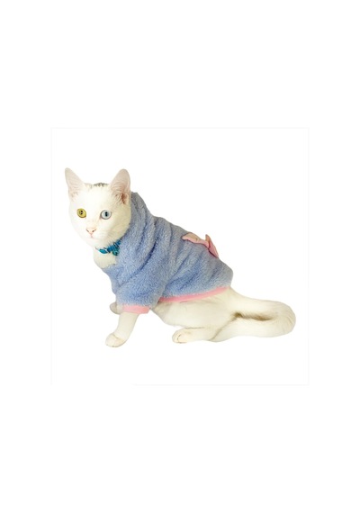 Kemique Softie Bunny Kapşonlu Kedi Süveteri