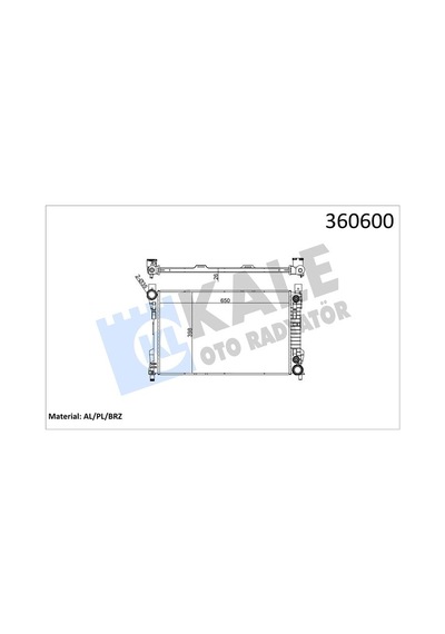 Kale Motor Su Radyatoru Mercedes W203 Cl203 S203 C209 A209 R171 IS00-KALE 360600