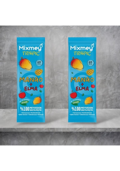 Tropik Meyve Barı Mango + Elma 20 Gr X 2 Adet