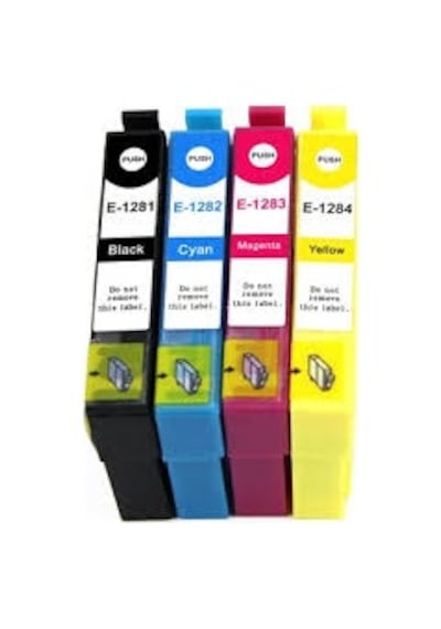 Uyumlu Kartuş Epson T1282 C13T12824020 Mavi