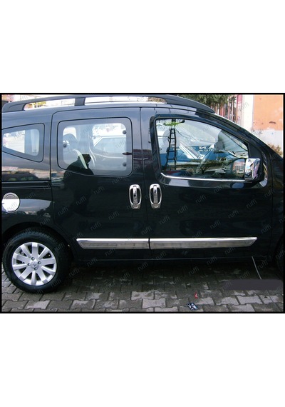 Citroen Nemo Krom Yan Kapı Çıtası 4 Kapı 2008 Üzeri P. Çelik