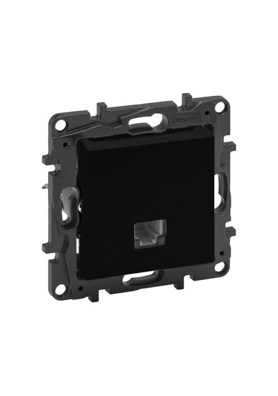 Legrand Raventi Serisi Rj11 Telefon Prizi 1 Çıkış Siyah - 768629