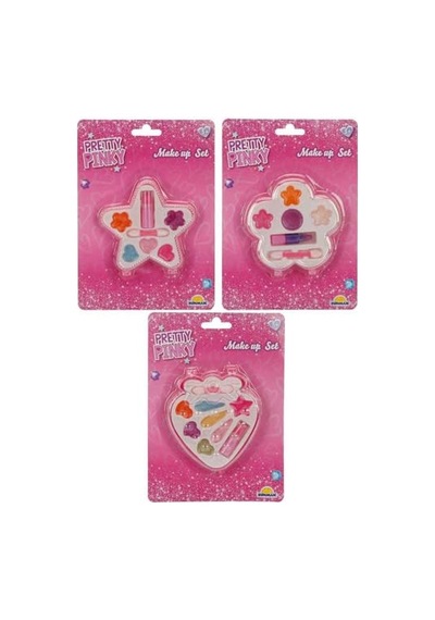 Set Makyaj Yıldız Çiçek Kalp 3a