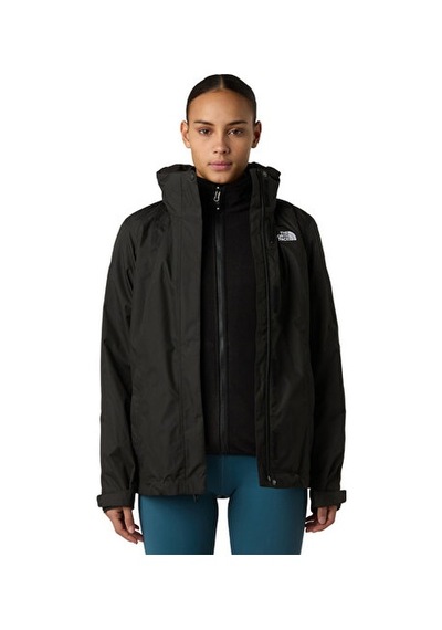 The North Face W Evolve Iı Triclimate Jacket - Eu Kadın Outdoor Montu Nf0a8e02jk31 Siyah Siyah