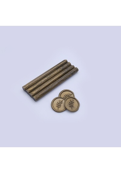 Mühür Mumu Çubuk 11mmx120mm 10 lu Paket Model: 503 ALTIN OKSİT