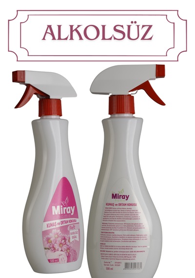 Miray Home Soft  Alkolsüz Kumaş ve Ortam Kokusu Sprey 500 ML