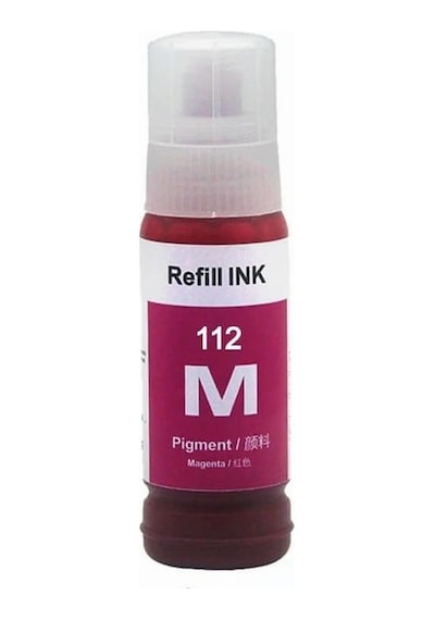 Epson 112 L6460 İle Uyumlu 1 Set 4 Renk Ithal Muadil Pigmentli Mürekkep Seti Siyah 127 Ml - Ren Tek Renk