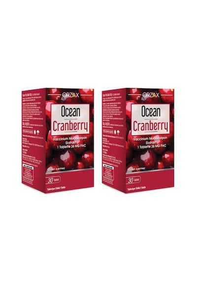Ocean Cranberry 30 Tablet 2 Adet